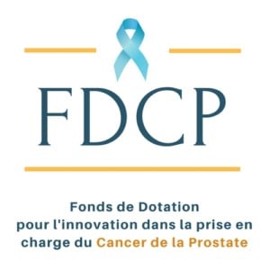 logo FDCP : fonds dotation cancer prostate