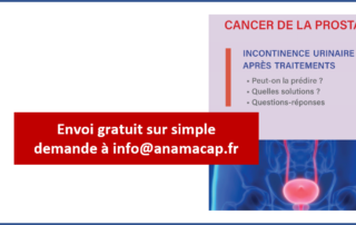 Guide patient : cancer de prostate et incontinence après traitements : prédiction, solutions, questions-réponses