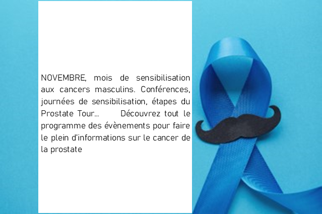 En novembre, on parle du cancer de la prostate